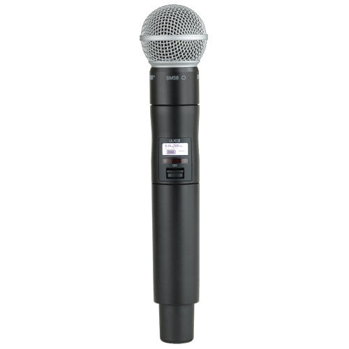 ULXD2/SM58 Handheld Transmitter w/ SM58 Cardioid Microphone
