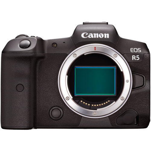 Canon EOS R5 front view