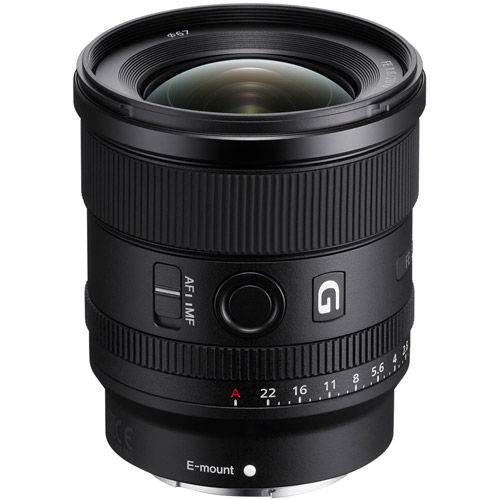 SEL FE 20mm f/1.8 G lens