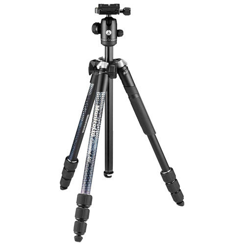 Manfrotto Element MII Aluminum Tripod 4 Section w/ Ball Head (Black)