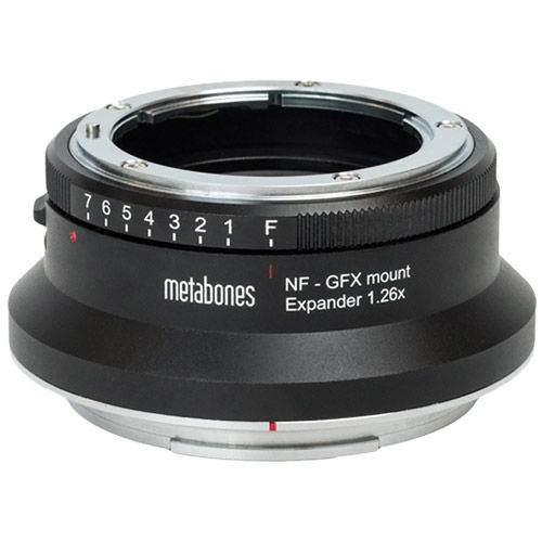 Nikon G Lens to Fuji G (GFX) Expander 1.26x