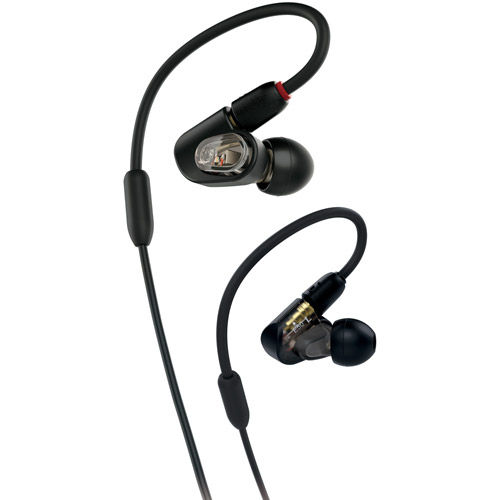 ATH-E50 In-ear Monitor Headphones w/ Flexible Memory Cable