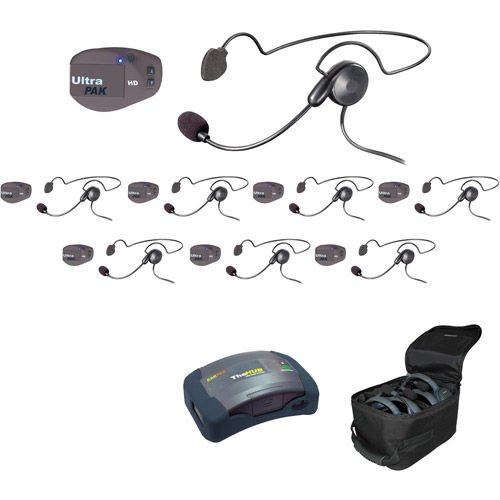 UPCYB8 UltraPAK 8-Person HUB Intercom System with Cyber Headset