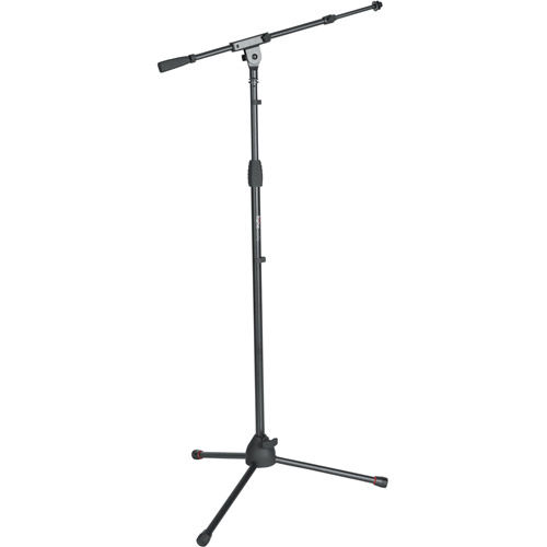 Tripod Microphone Stand w/ Telescoping Boom  and Twist Clutch