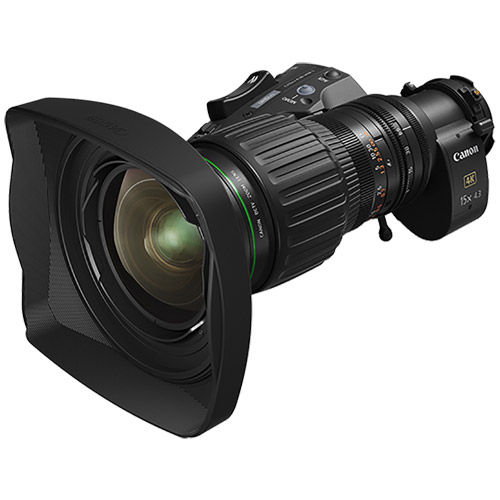 CJ15ex4.3B 15X UHD 4K Portable Wide-Angle Zoom Lens with 2x Extender