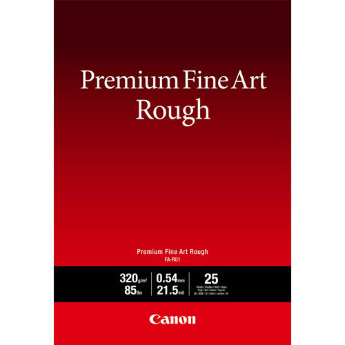 8.5"x11" Premium Fine Art Rough Photo Paper 25 Sheets