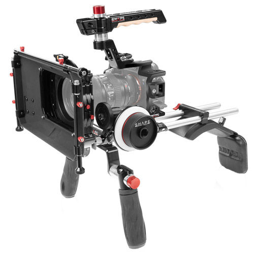 Shoulder Mount Matte Box Follow Focus for Sony A7S3