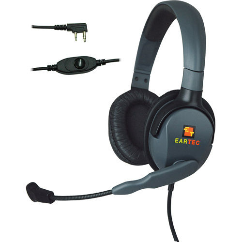 SC-1000 Max 4G Headset w/ Max 4G Double Connector & Inline PTT for SC-1000 Radios