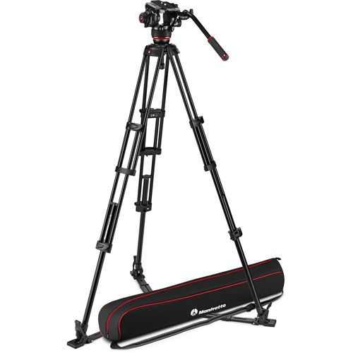 MVH504XAH HEAD + MVTTWINGA TRIPOD + PADDED BAG