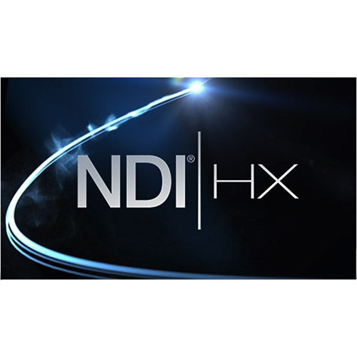 NDI®|HX License for Panasonic PTZ Cameras & Camcorders