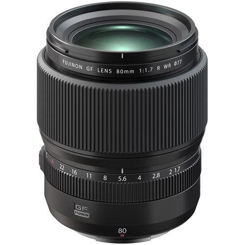 Fujinon GF 80mm f/1.7 R WR Lens