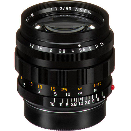 50mm f/1.2 ASPH Noctilux-M Black Lens