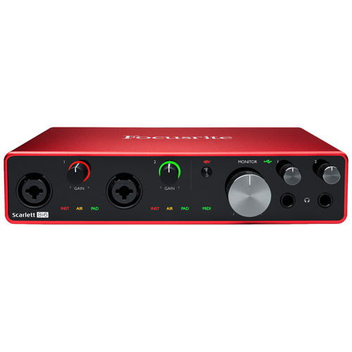 Scarlett 8i6 8x6 USB Audio/MIDI Interface (3rd Generation)