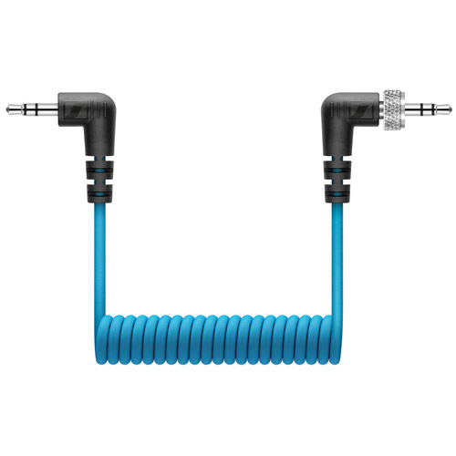 CL 35 TRS Locking 3.5 mm TRS - TRS coiled Cable