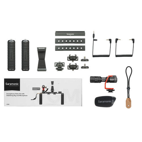 VGM Smartphone Video Kit with Stabilizing Rig and Microphone