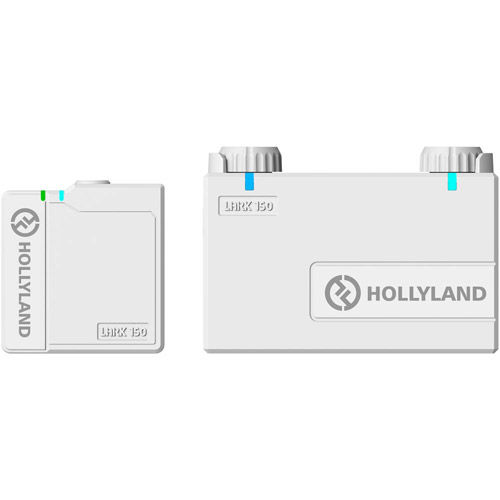 Hollyland LARK 150 1-Person Wireless Microphone System (White)