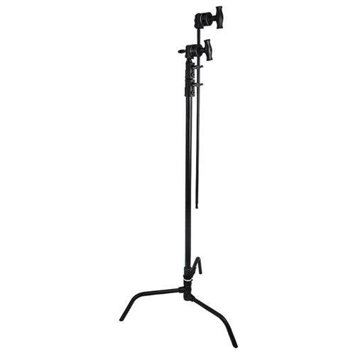 CT-40MKB 40” C-Stand with Turtle Base, Arm Kit, Black