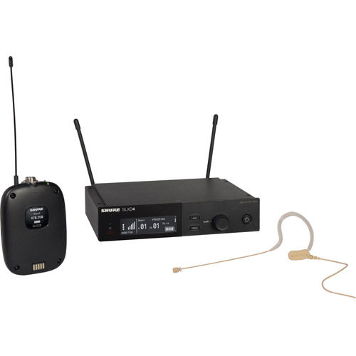 Wireless System w/ SLXD1 Bodypack Transmitter & MX 153 Earset Headworn Microphone G58: 470 to 514Mhz