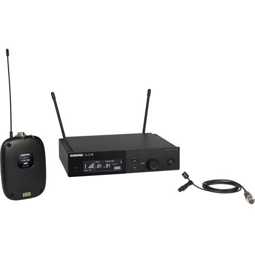 Wireless System with SLXD1 Bodypack Transmitter & WL93 Lavalier Microphone (G58: 470 to 514 MHz)