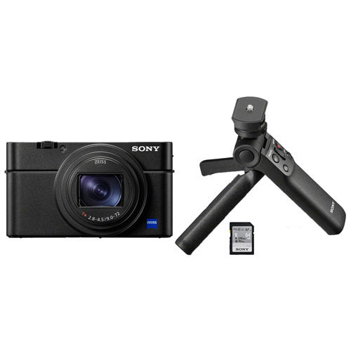 Sony Cyber-Shot DSC-RX100VII w/ ACCVC1 Vlogger Accessory Kit