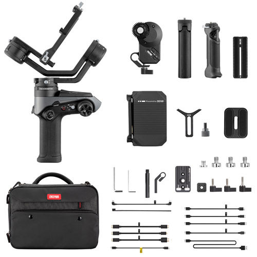 Zhiyun Weebill 2 Pro Combo 3-Axis Handheld Gimbal with Wireless  Transmitter, Follow Focus, Sling and Bag