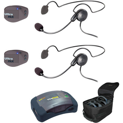 UPCYB2 UltraPAK 2-Person HUB Intercom System with Cyber Headset