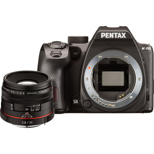 K-70 Black Body w/HD Pentax-DA 35mm f/2.8 Macro Lens
