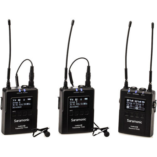 UwMic9S Kit2 (TX9s + TX9s + RX9s) UHF Wireless Microphone System