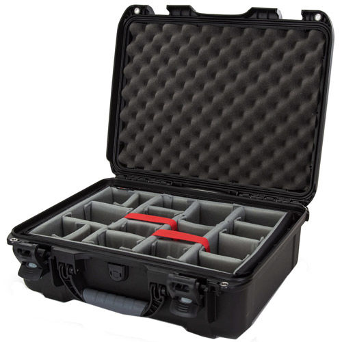 930 Case with Padded Dividers - Black