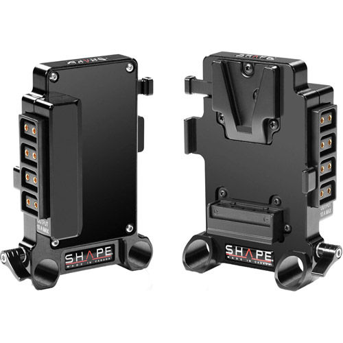 Multi D-Tap V-Mount Plate 15mm LWS Rod Mount