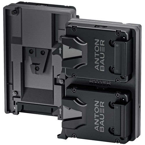 Dual Micro V-Mount Plates to V-Mount