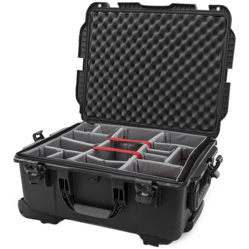 955 Hard Wheeled Case with Divider Set - Black