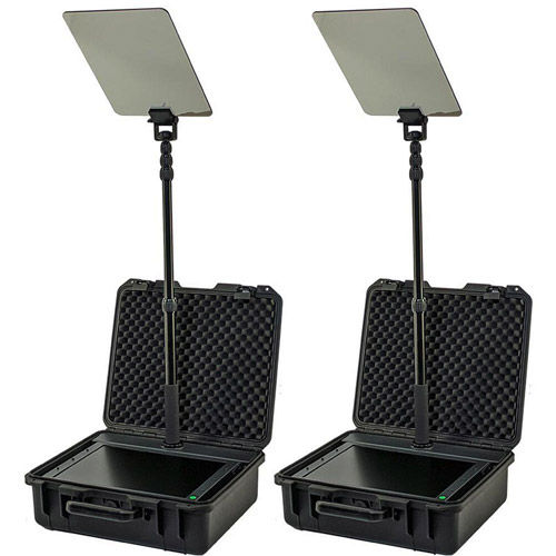 TP-800 Conference Teleprompter Kit (Two Prompters) (Both Teleprompters can be Synced)