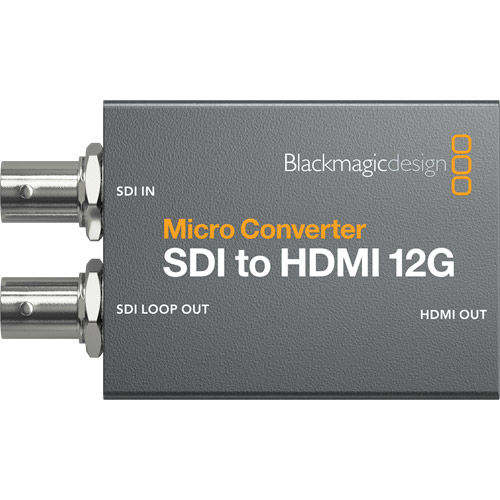 Blackmagic Design Micro Converter SDI to HDMI 12G with PSU