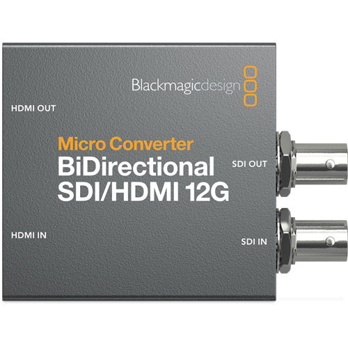 Micro Converter BiDirectional SDI/HDMI 12G with PSU