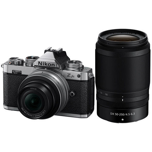 Zfc Mirrorless Kit w/ Z DX 16-50mm f/3.5-6.3 VR w/ NIKKOR Z DX 50-250mm f/4.5-6.3 VR Lens