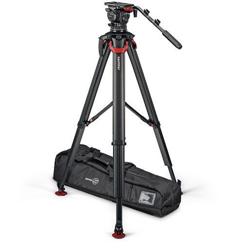 Aktiv12T System with Flowtech100 MS Tripod, and Padded ENG Bag