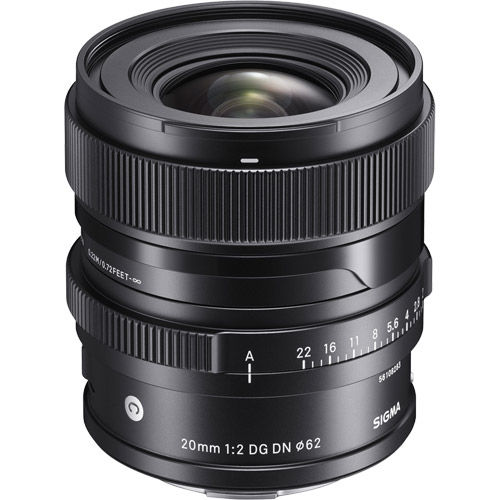 20mm f/2.0 DG DN Contemporary Lens for E-Mount