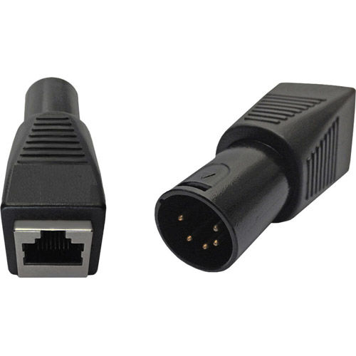 DMX 5-Pin Male to RJ45 Connector