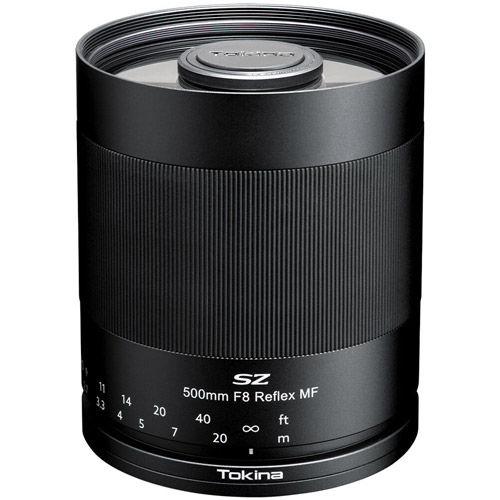 SZ 500mm f/8 Reﬂex MF Lens for EOS Kit w/ Adapter
