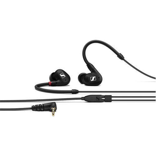 IE 100 PRO BLACK In-ear Monitoring Headphones w/ 10mm Dynamic Transducer, Black Detachable 10 MM