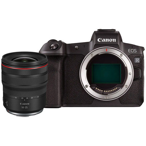 EOS R Full Frame Mirrorless Camera Body With RF 14-35mm f/4L IS USM Lens