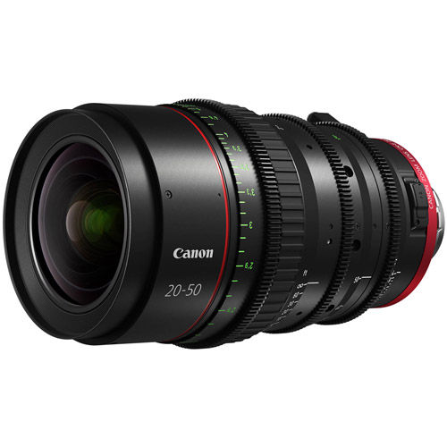 CN-E 20-50mm PL T2.4  PL Mount, Full Frame, Wide Angle Cinema Zoom Lens