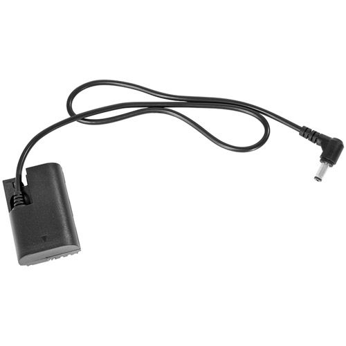 DC5521 to LP-E6 Dummy Battery Charging Cable