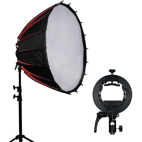 R90-CB Parabolic Softbox & Eggcrate with Bowens Adapter