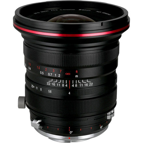 20mm f/4 Zero-D Shift Lens Fuji GFX