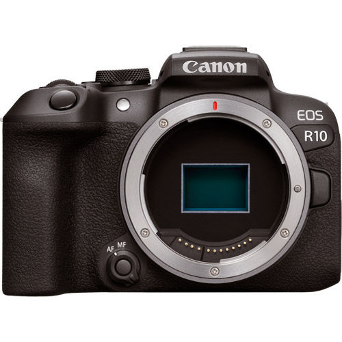 Canon EOS R10 front view