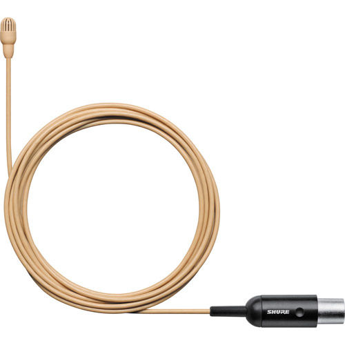 TwinPlex TL47 Omnidirectional Lavalier Microphone (TA4F, Tan)