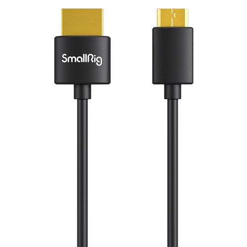 Ultra Slim 4K HDMI Cable (C to A), 35cm MiniHDMI to FullHDMI