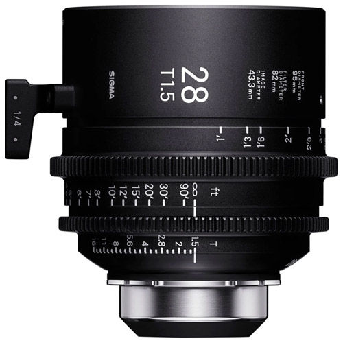 28mm T1.5 FF Cine Lens for EF Mount